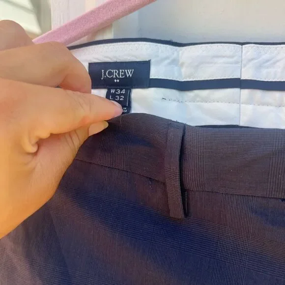 J Crew Slim Bedford Cotton Dress Pants - Picture 5 of 7